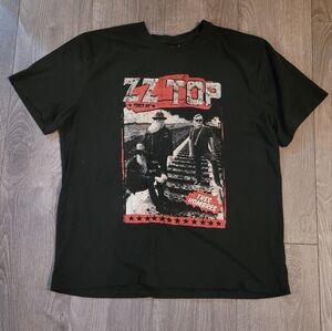 Zz Top Black Tee